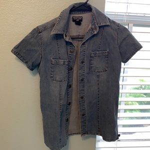 Denim Polo shirt